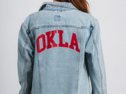 OKLA denim jacket light denim