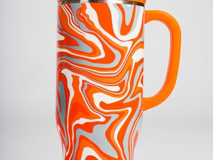 Swig Fanzone 40oz tumbler orange