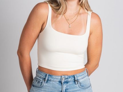 Z Supply Myra knit tank top sea salt