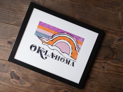 OK sunset print 11 X 14 (unframed)