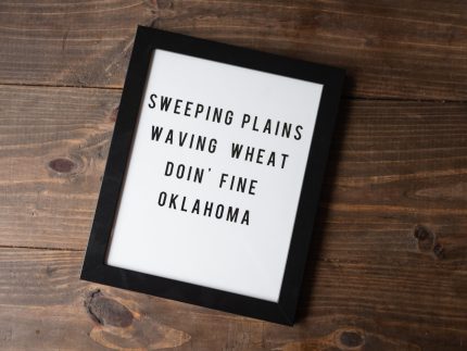 Sweeping plains print 8 X 10 (unframed)
