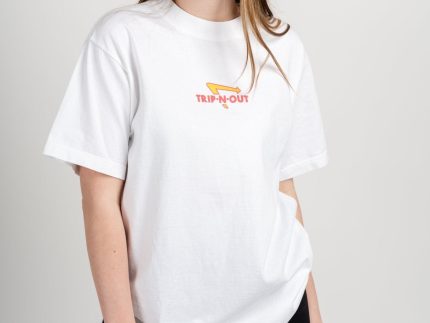 Trip N Out oversized graphic tee off white